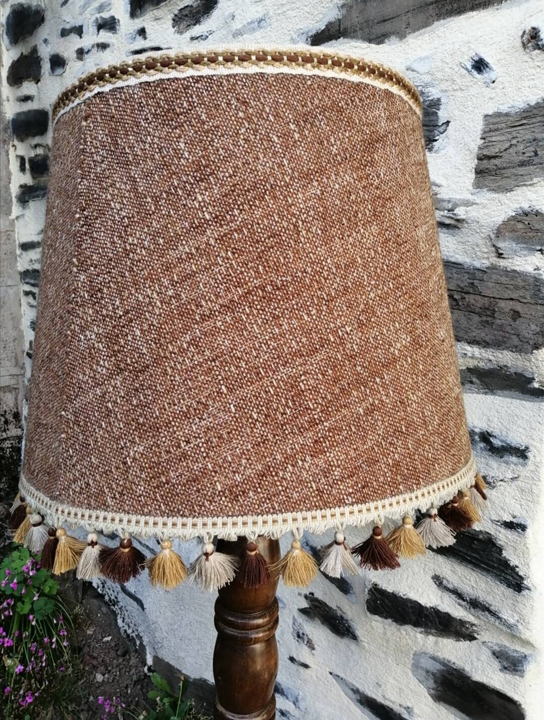 Lampadaire bois serviteur vintage