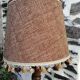 Lampadaire bois serviteur vintage