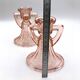 2 Luxval candlesticks • Victoria model • Val Saint Lambert • 1935