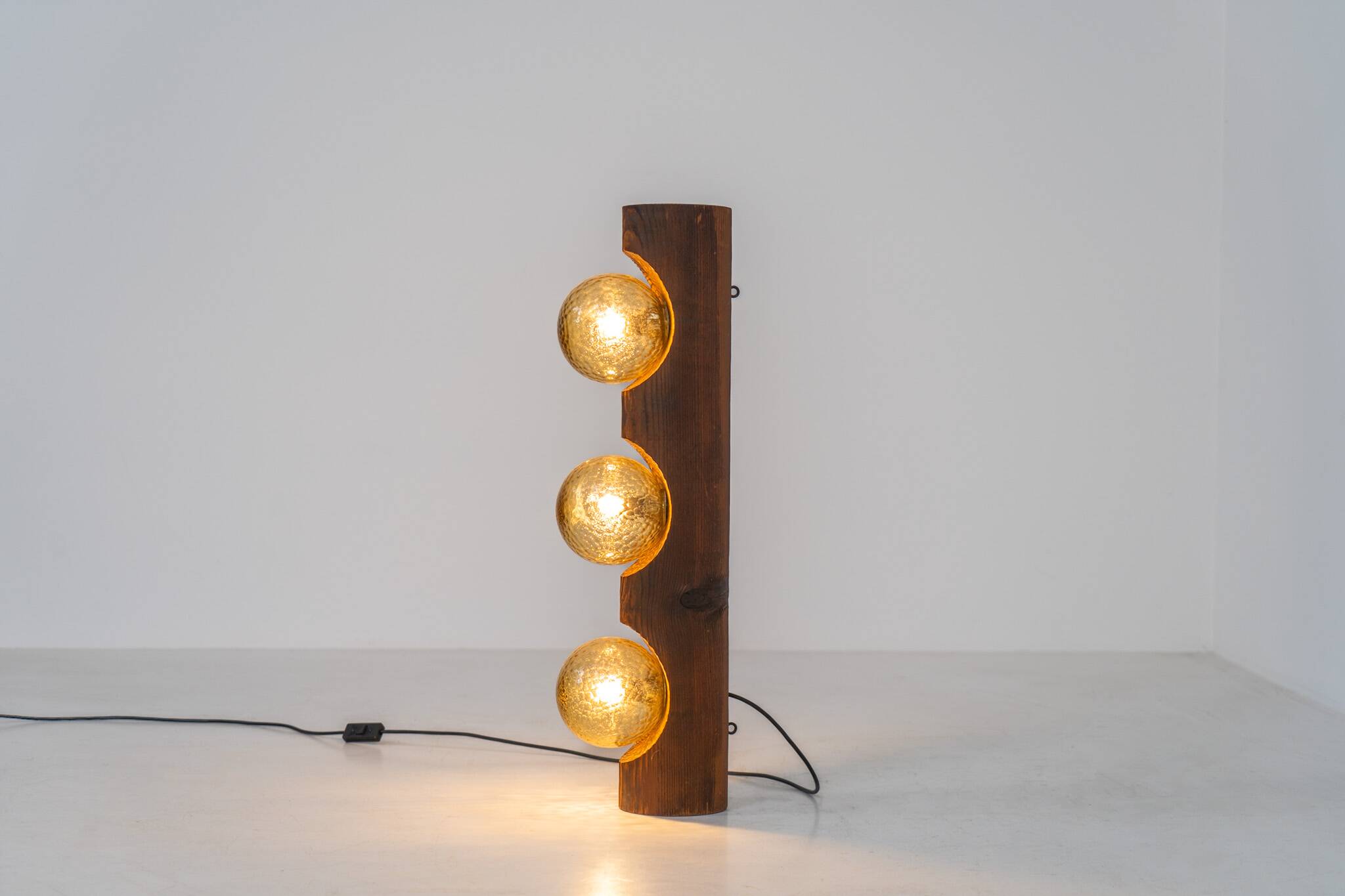 Sculptural solar lamp by Temde Leuchten