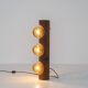 Sculptural solar lamp by Temde Leuchten