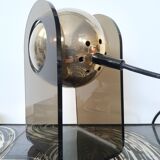 Chrome lamp and plexiglas 1970