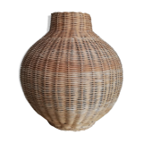 Rattan lamp foot