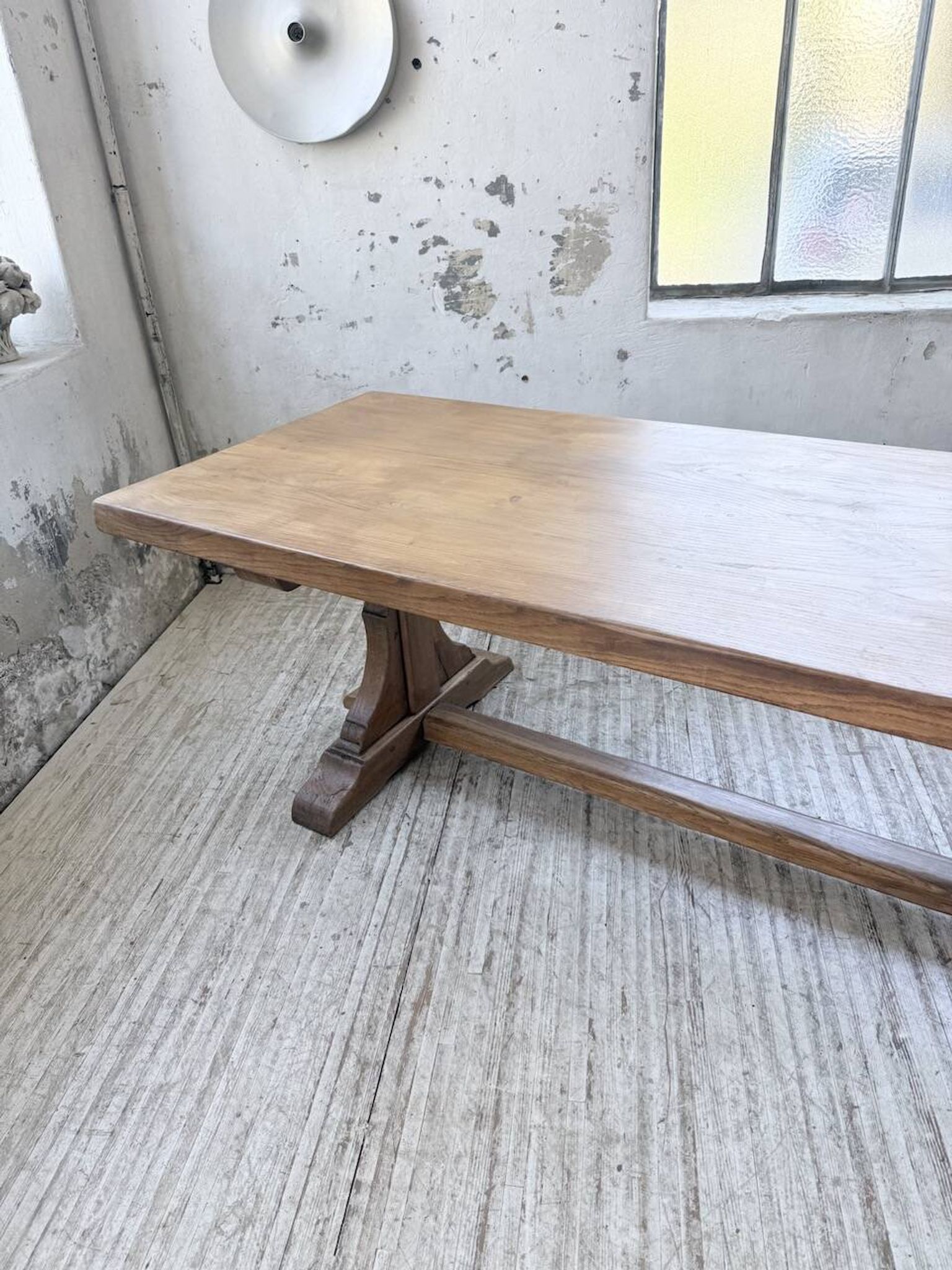 Table monastère chêne 1950 XXL