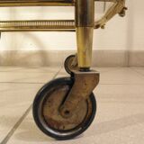 Mobile trolley - golden bar