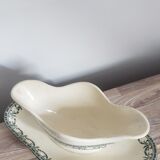Earthenware saucière signed Salins