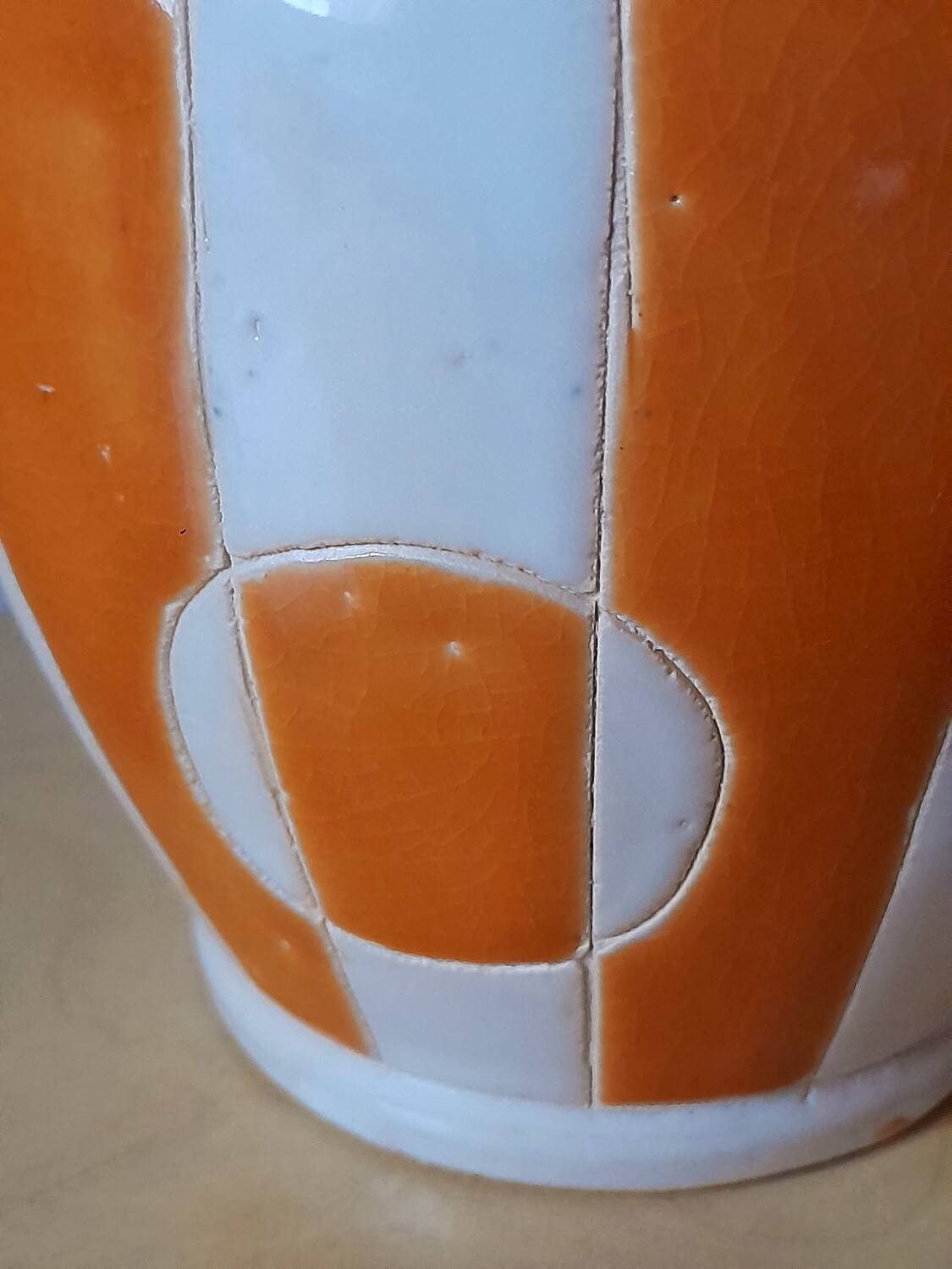 Glazed ceramic jug