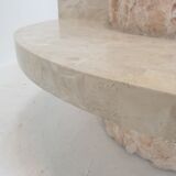 Magnussen Ponte Mactan Stone or Fossil Stone Coffee Table, 1980s