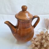 Théière en grès vintage