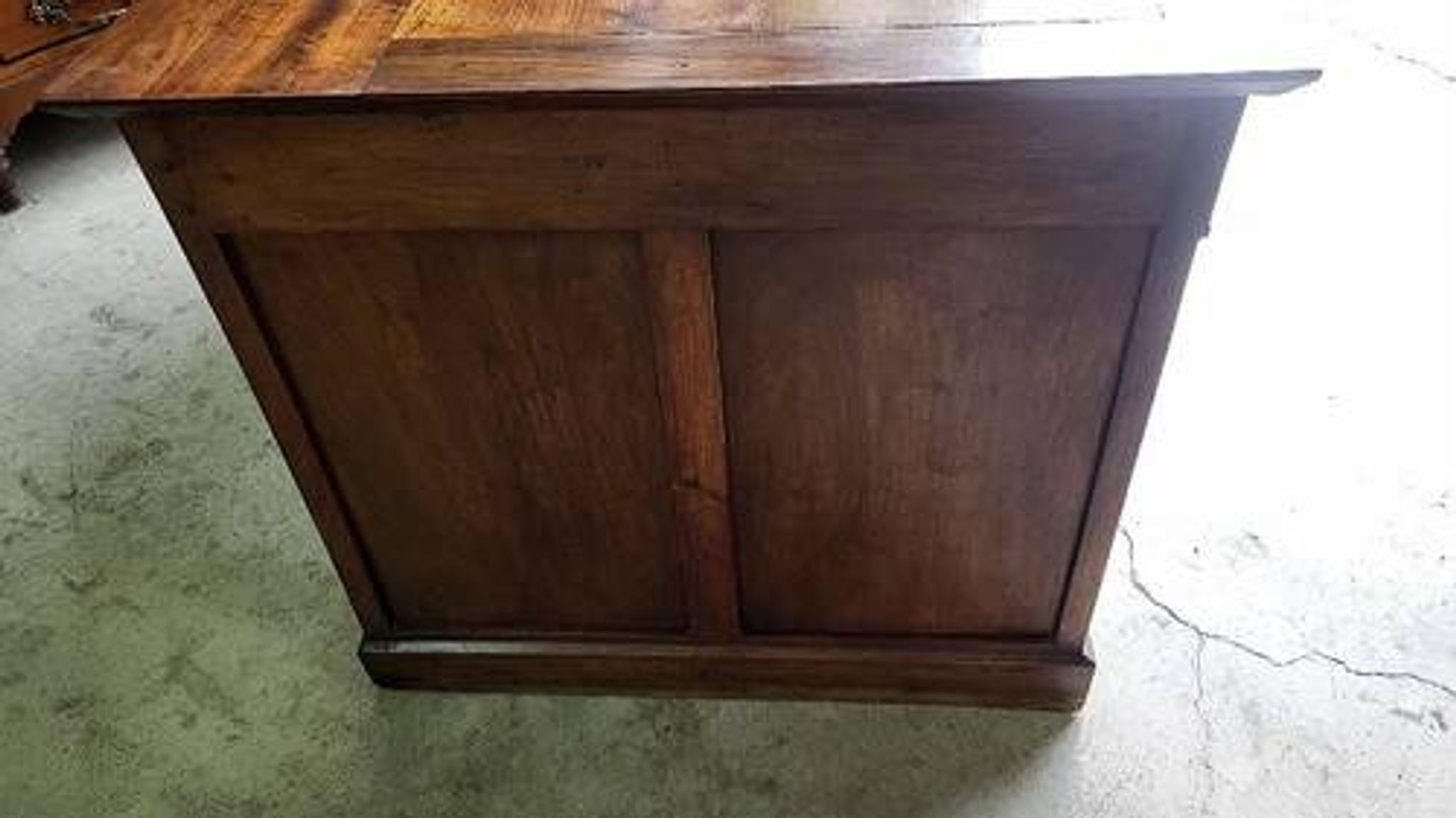BUREAU A 9 TIROIRS EN NOYER 1900