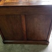 BUREAU A 9 TIROIRS EN NOYER 1900