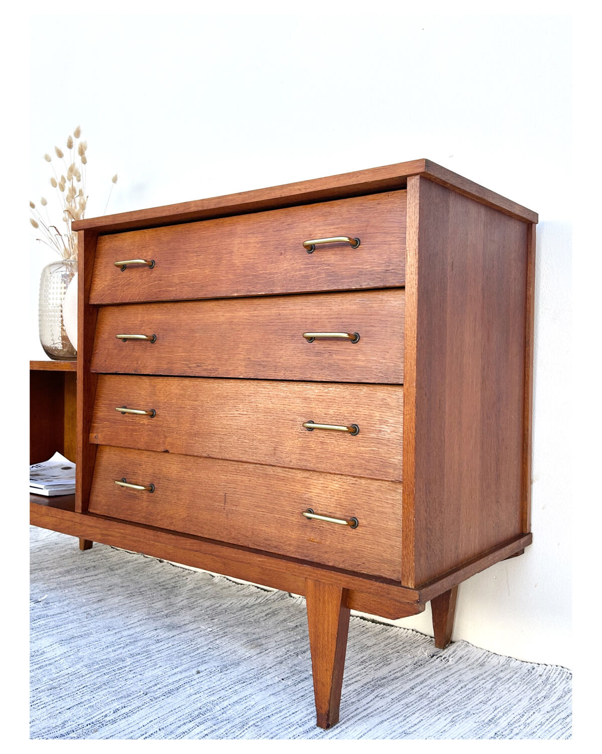 Chest of drawers in a row