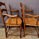 Paire de fauteuil de style provencale