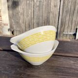 2 Badonviller bowls from the 50s