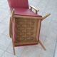 Paire de fauteuils vintage en skaï