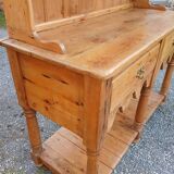 Vaisselier ancien en pin massif