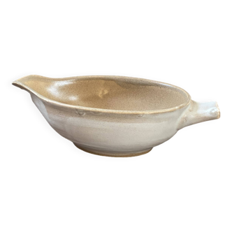 Stoneware gravy boat pierre niderviller