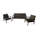 Scandinavian living room armchairs and sofa