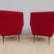 Paire de fauteuils vintage Italie, 1960