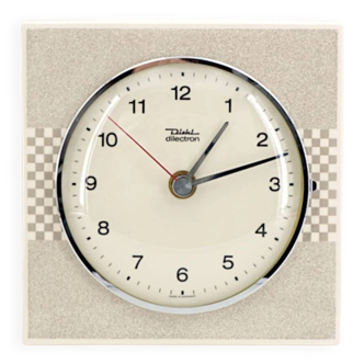 Diehl Gray Wall Clock