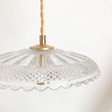 Glass lampshade suspension