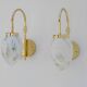 Vintage Scandinavian wall lights, 1980s, set of 2