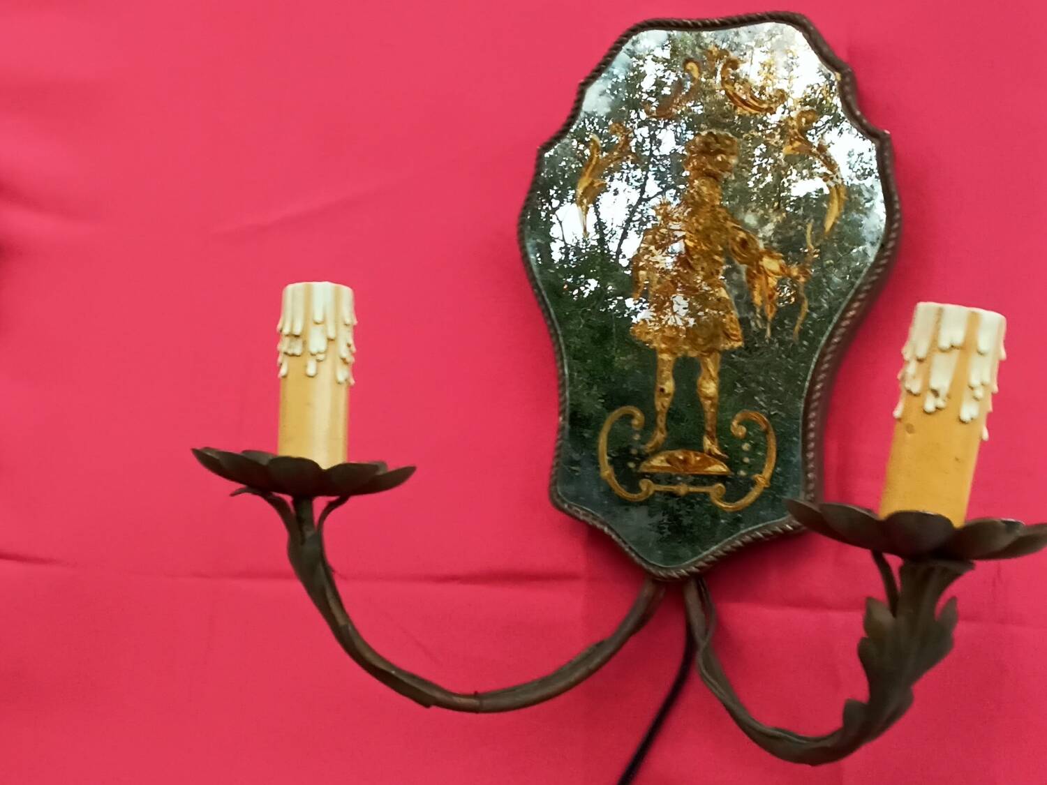 Pair of wall lights