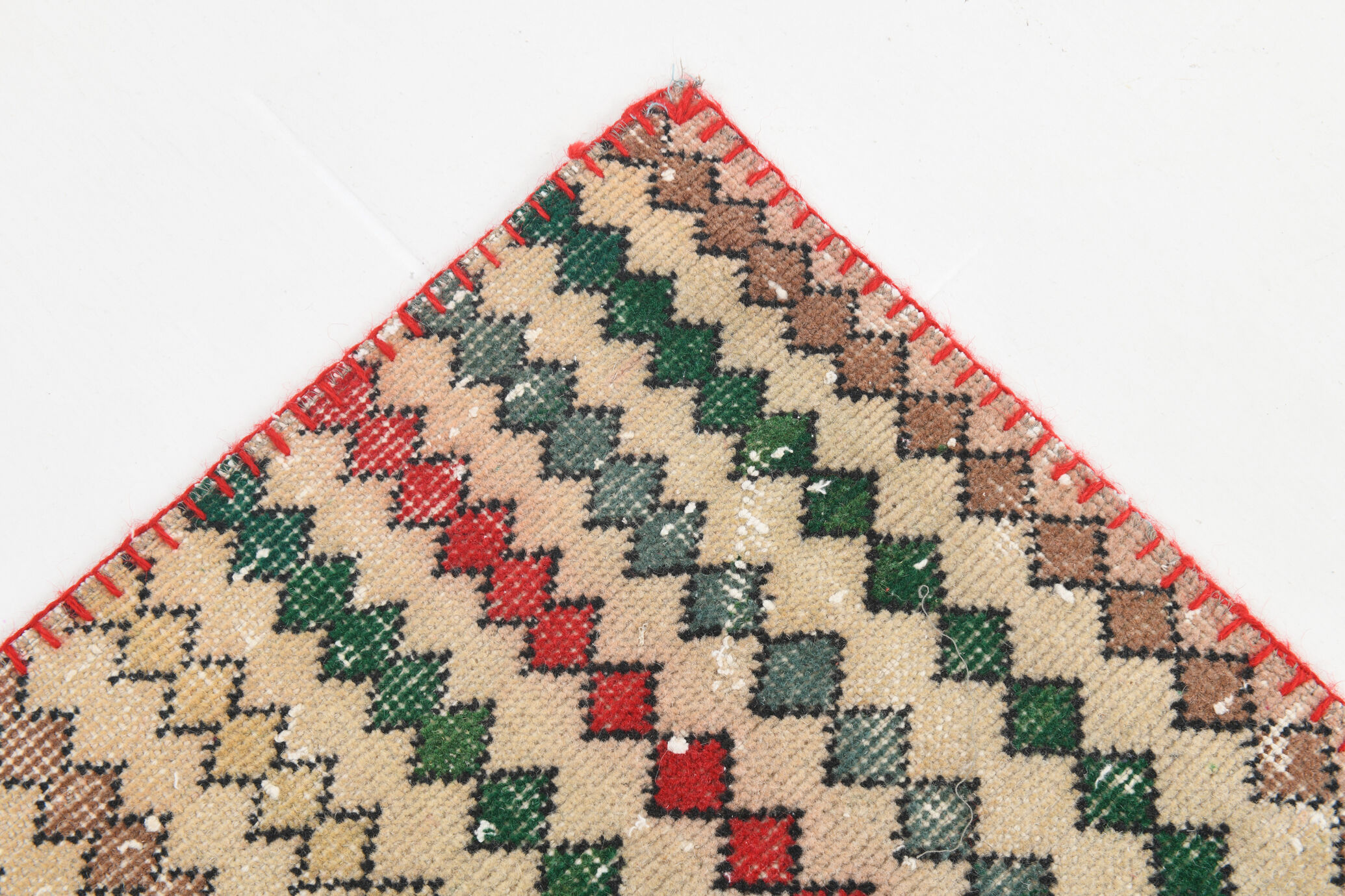 Distressed turkish rug 302x215cm