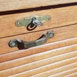 Double curtain binder