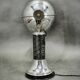 1930s Bauhaus Hanau Quartz Chrome Adjustable Table Lamp, Germany