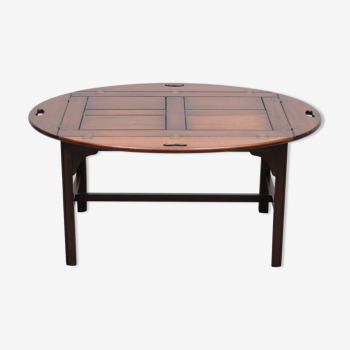 Table plateau en acajou Bevan Funnell années 1960 Angleterre