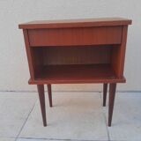 old vintage bedside table