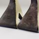 Pair Carl Auböck Minimalist Mid-Century Brass Bookends #3847, Vienna, Austr