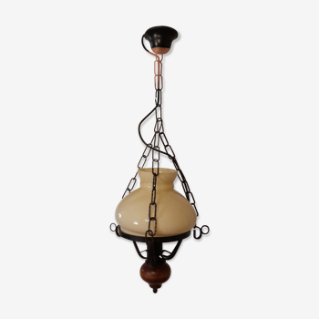 Rustic pendant lamp