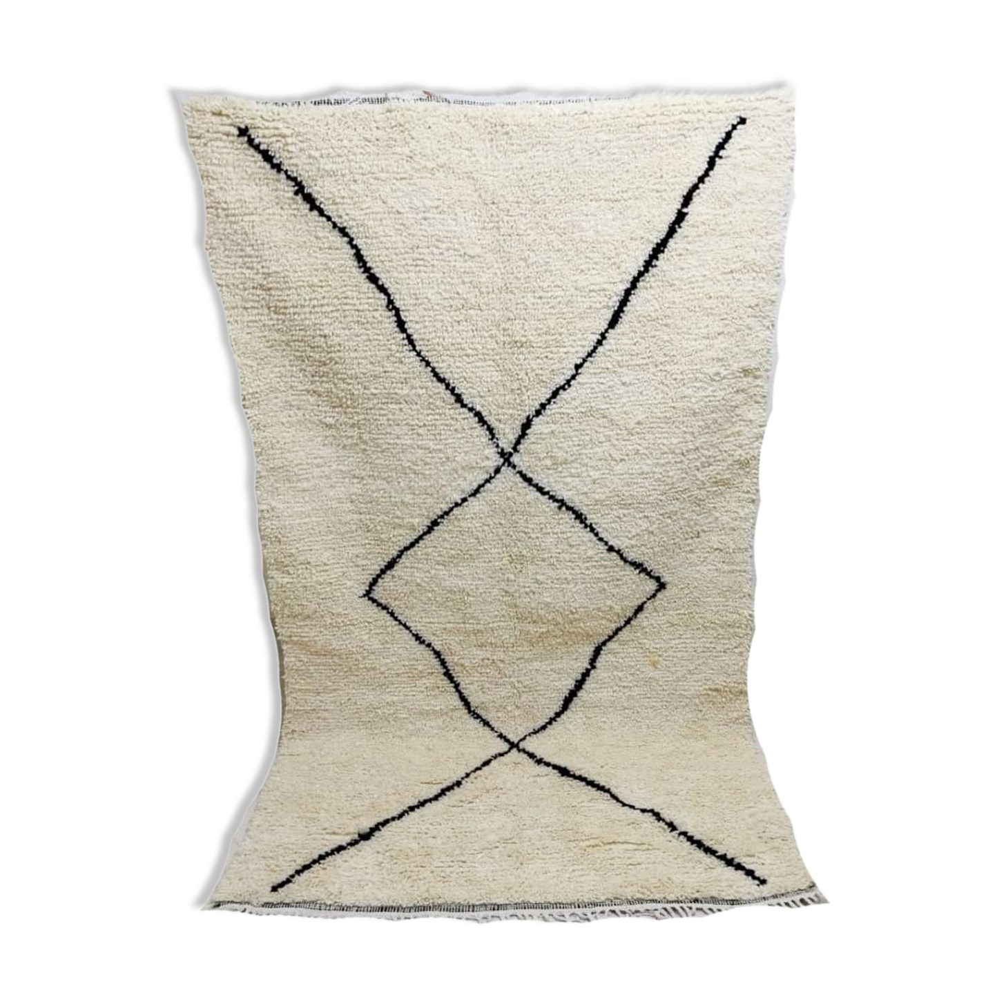 Tapis Berbere Beni Ourain 222 x 134cm