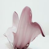 Centre de table en verre de Murano, Italie, années 1980.