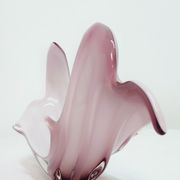 Centre de table en verre de Murano, Italie, années 1980.