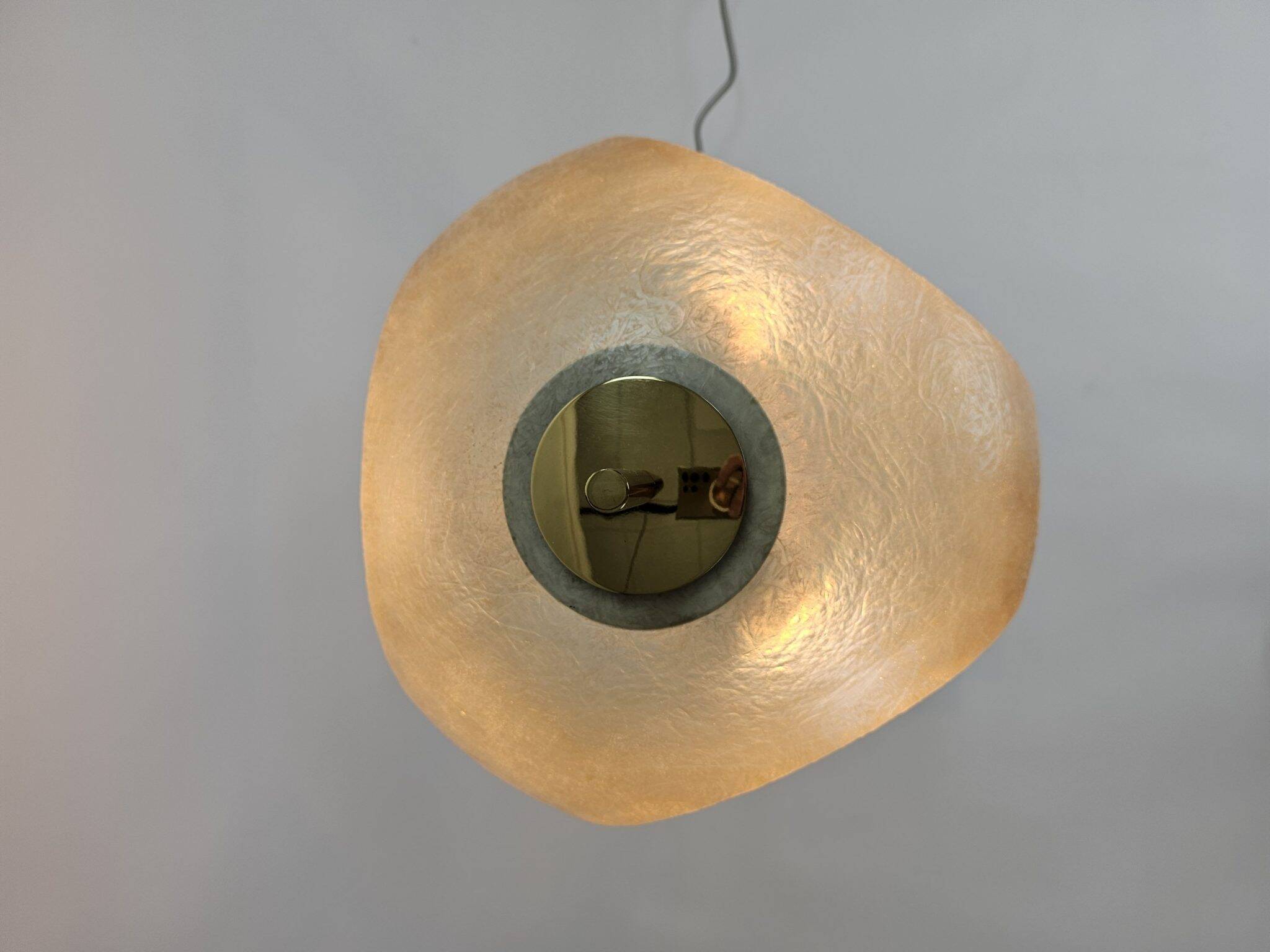 Lampe de table italienne en fibre de verre