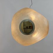Glass fiber Italian table lamp