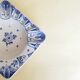 Delft porcelain pocket-empty ashtray