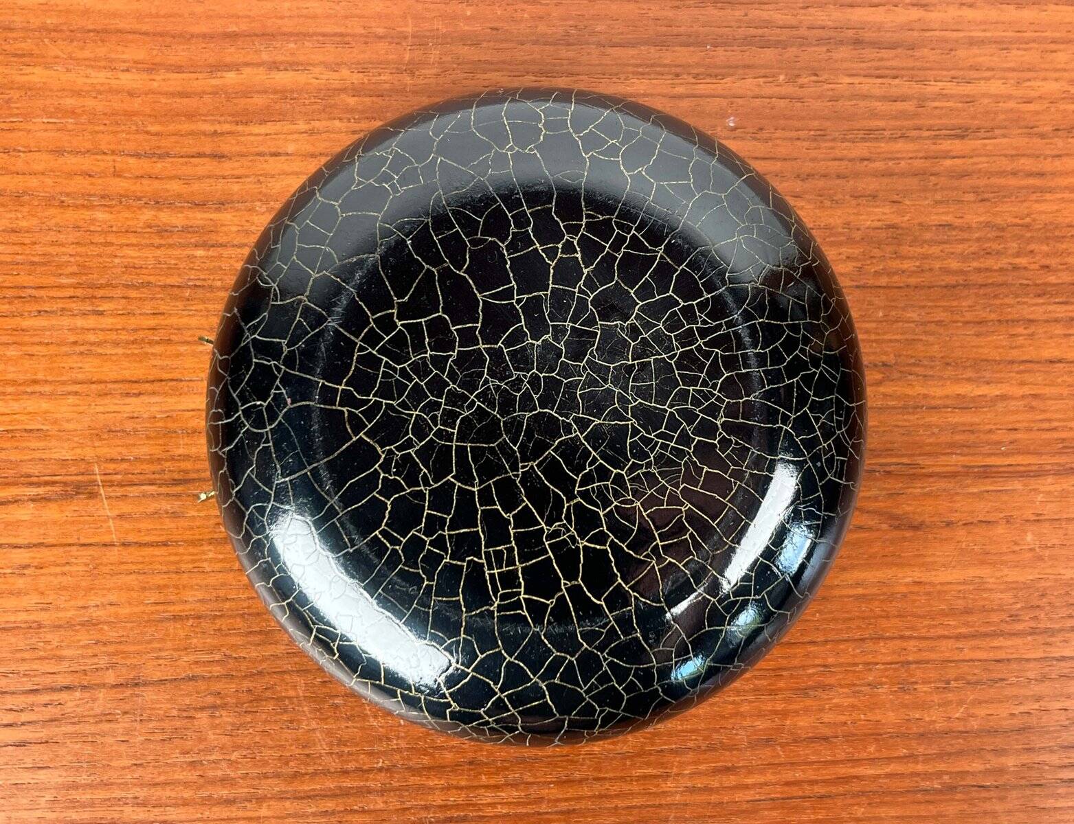 Modern vintage German metal ashtray, 1960s