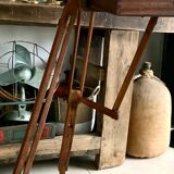 Old collapsible wooden painter's easel