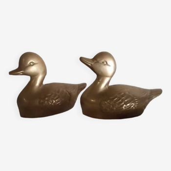 Brass ducks