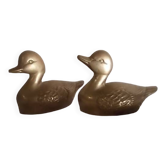 Brass ducks