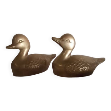 Brass ducks