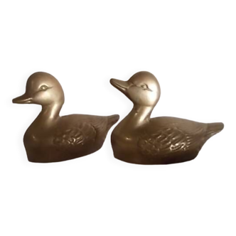 Brass ducks