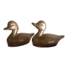 Brass ducks