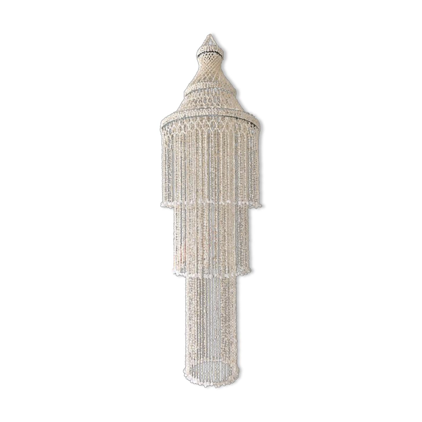 Shell chandelier