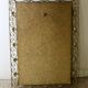 Gold wrought iron art deco mirror, 1940 - 68x50cm