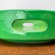 Italian ceramic platter from the mid-century by Bitossi for Rosenthal Netter, 1960s.